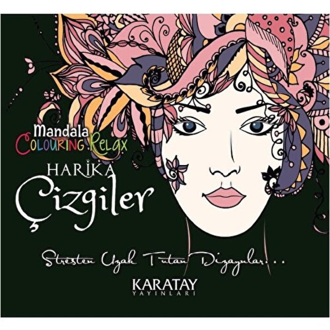 Karatay Harika Çizgiler Mandala Boyama Kitabı