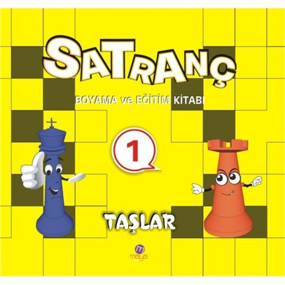 Satranç Boyama Kitabı 1-Kolektif