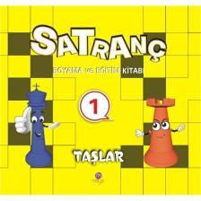 Satranç Boyama Kitabı 1-Kolektif