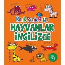Renk Renk Boya Hayvanlar İngilizce - Serkan Karakoç