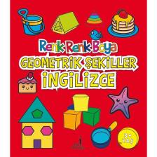 Renk Renk Boya Geometrik Şekiller İngilizce  - Serkan Karakoç
