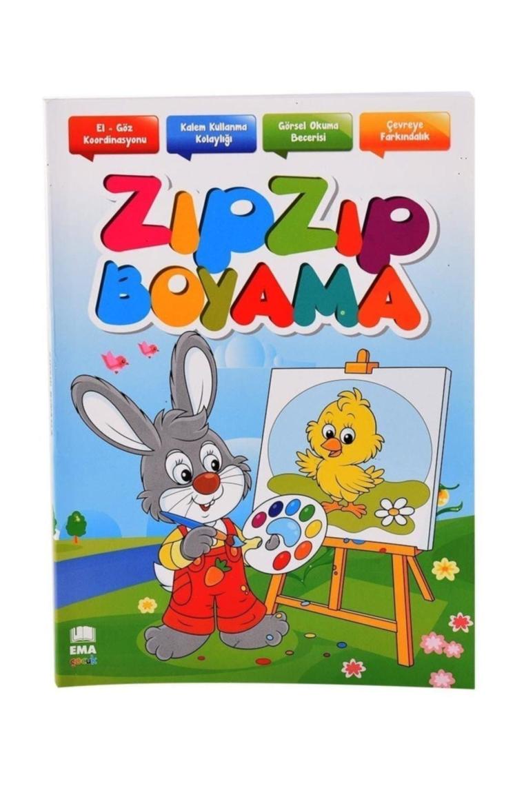 Zıpzıp Boyama Kitabı