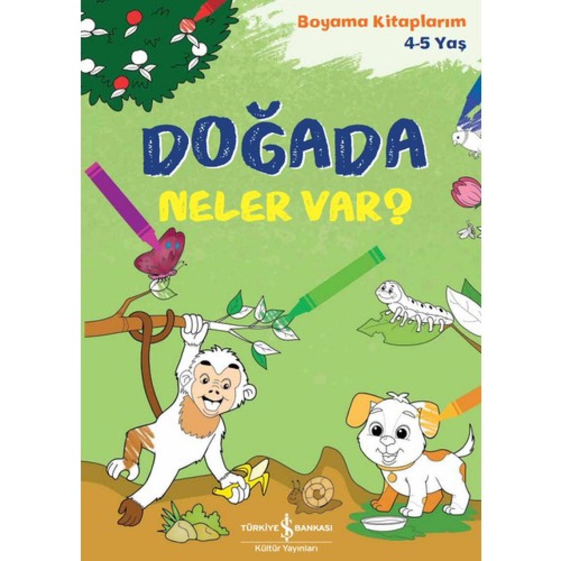 Doğada Neler Var?  – Boyama Kitaplarım 4-5 Yaş