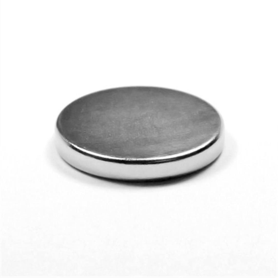 Neodyum Mıknatıs Yuvarlak Silindir 20x3 mm (10'lu Paket)