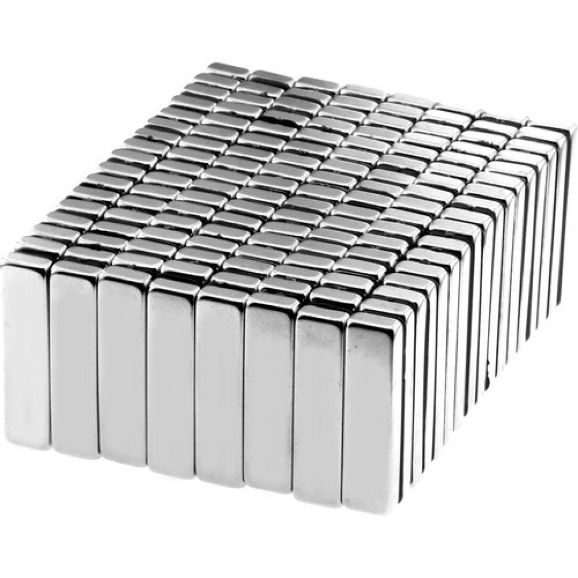 Hdg Köşeli Neodyum Mıknatıs Dikdörtgen 40X10X5 mm - 2 Adet