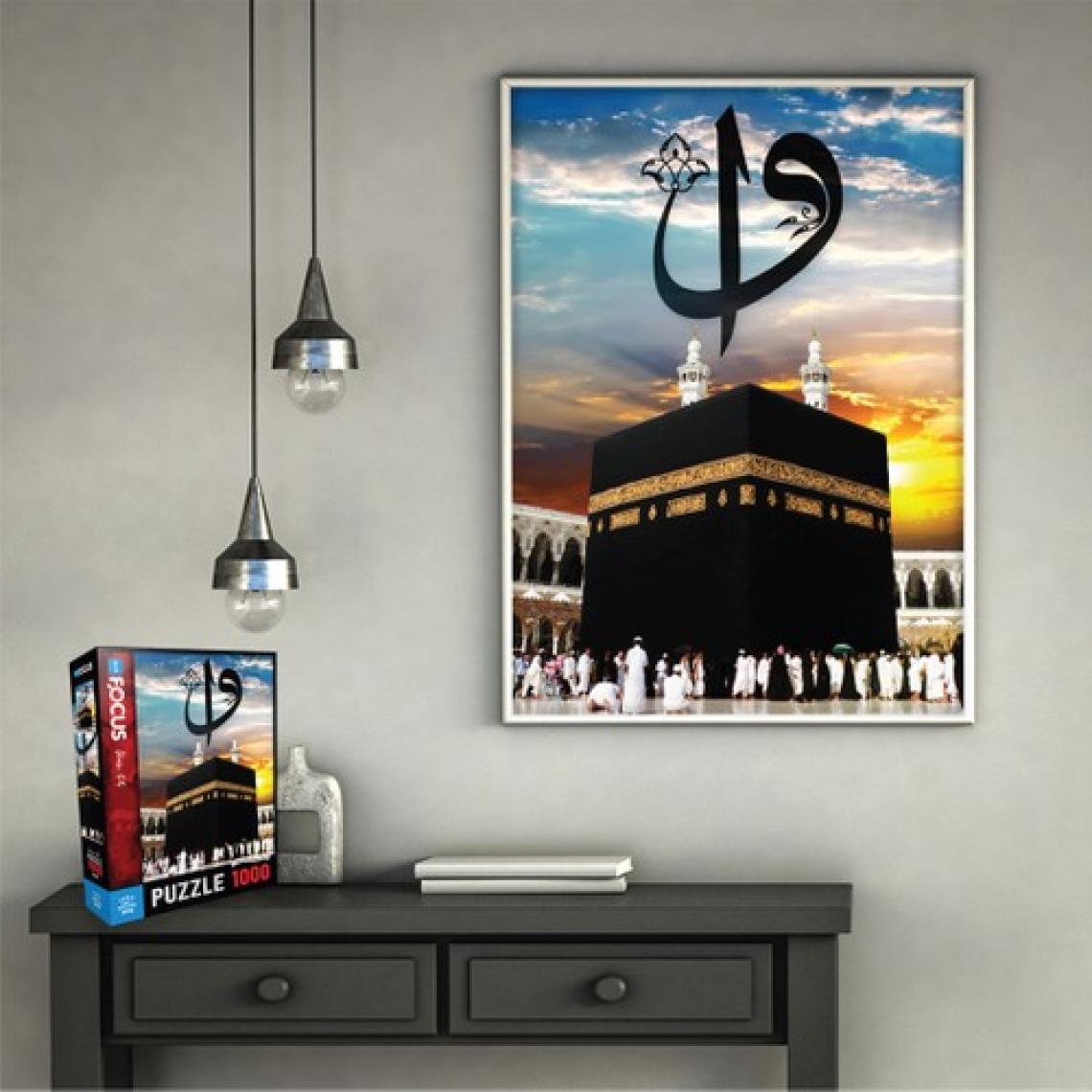 Blue Focus 1000 Parça Puzzle - Kabe-İ Muazzama