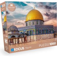 Blue Focus 1000 Parça Puzzle - Kubbetü’s-Sahre Kudüs