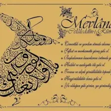 Art Puzzle Hz.Mevlana'nın Yedi Öğüdü(Simli Kadife)