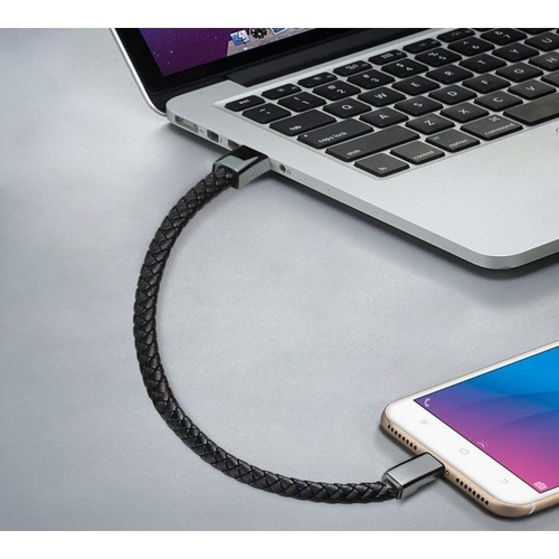 Codegen USB 3.1 Type-C Deri Bileklik Şarj Data Kablosu CDG-CNV54