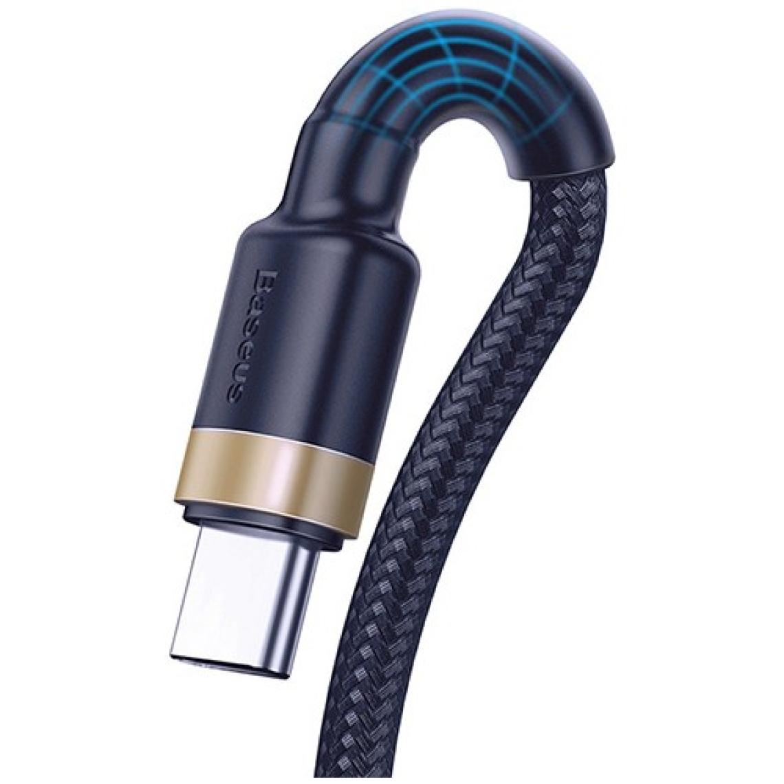 Baseus Cafule  Type-C 5A 40W Hızlı Şarj Destekli Halat Data ve Şarj Kablosu