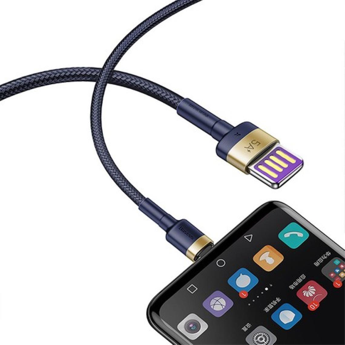 Baseus Cafule  Type-C 5A 40W Hızlı Şarj Destekli Halat Data ve Şarj Kablosu