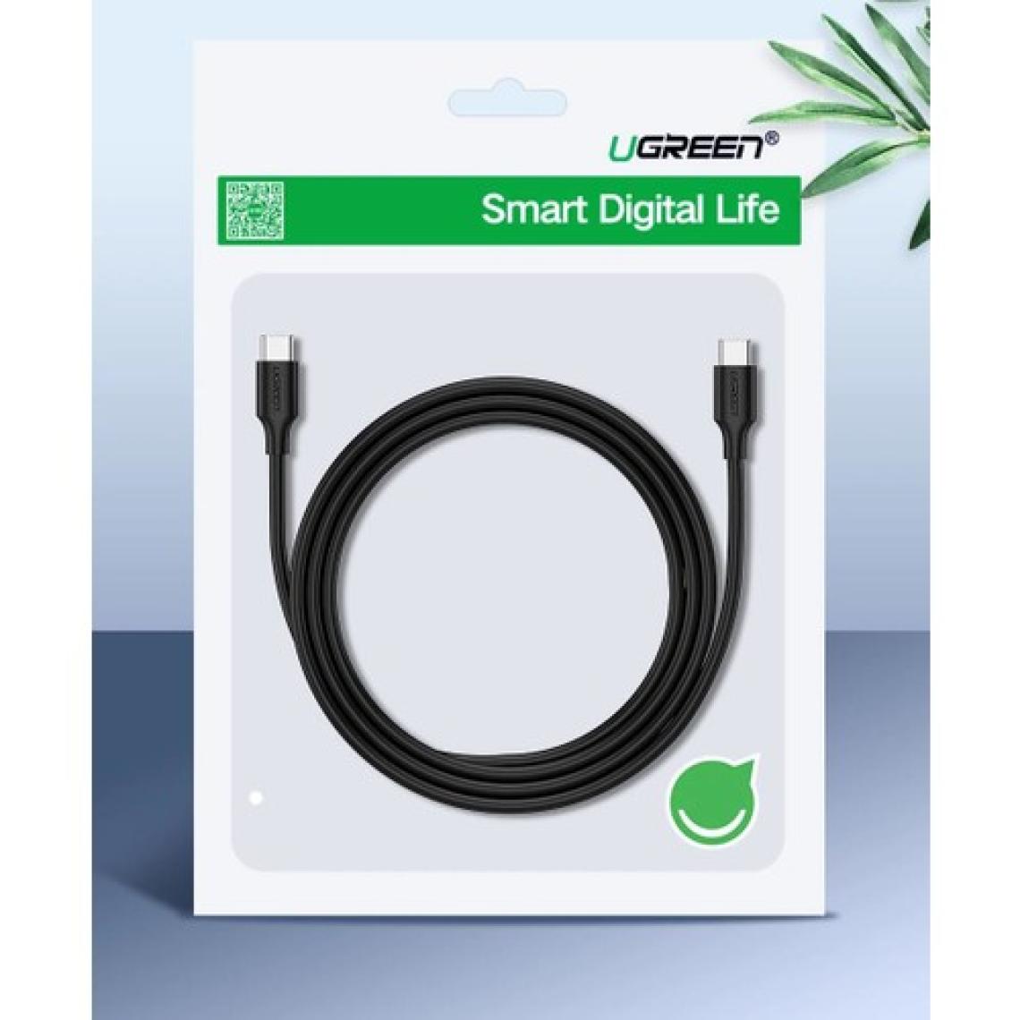 Ugreen Type-C to Type-C 3A Hızlı Data ve Şarj Kablosu 2 Metre
