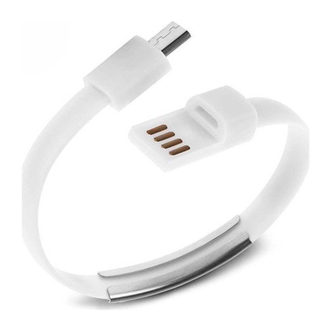 Codegen USB 3.1 Type-C Beyaz Bileklik Şarj Data Kablosu CDG-CNV71