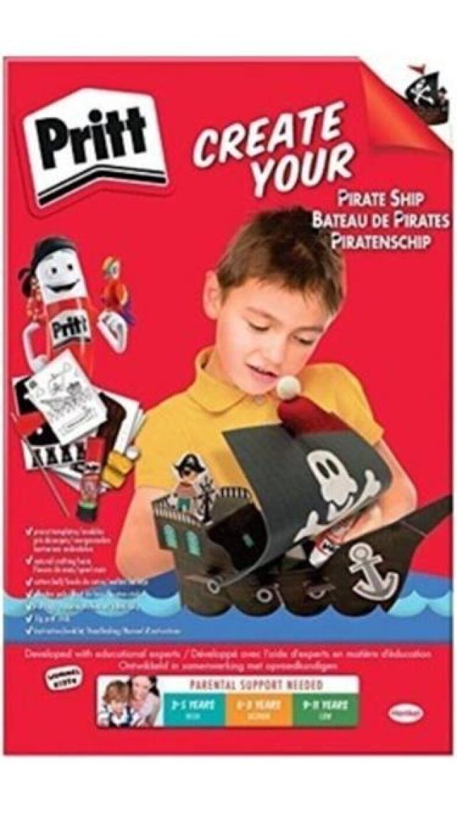 Pritt Korsan Gemi Maketi Seti