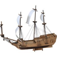 3D Sergi 3D Ahşap Puzzle Korsan Gemisi 89 Parça