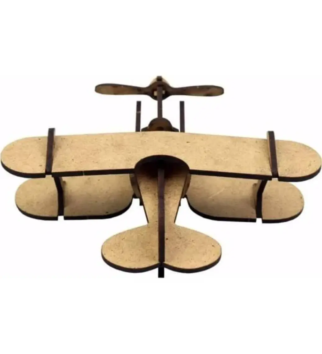 Südor Wood Ahşap Kendin Yap Maket Uçak 150 x 140 x 70 mm