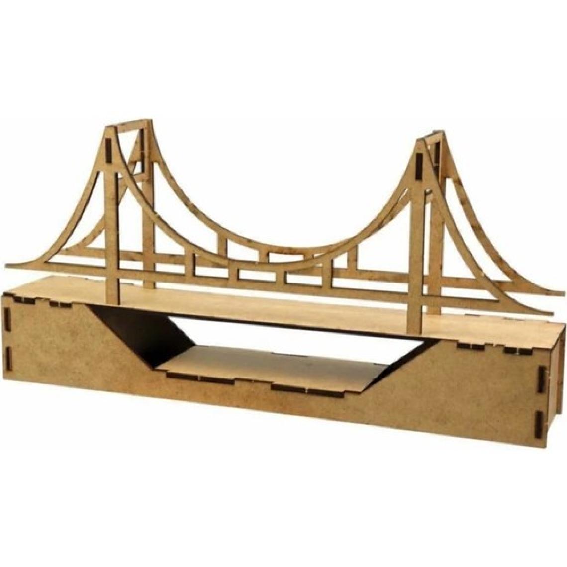 Südor Wood Ahşap Kendin Yap Maket Köprü 311 x 65 x 137 mm