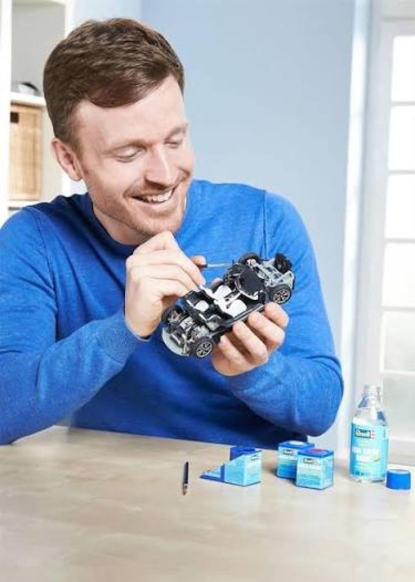 Revell-32156 Mat Mavi Plastik Maket Boyası (Yağlı Boya)