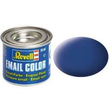 Revell-32156 Mat Mavi Plastik Maket Boyası (Yağlı Boya)