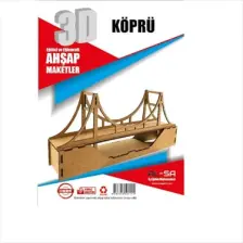 Alsa Eğitici ve Eğlenceli Ahşap Maket Köprü