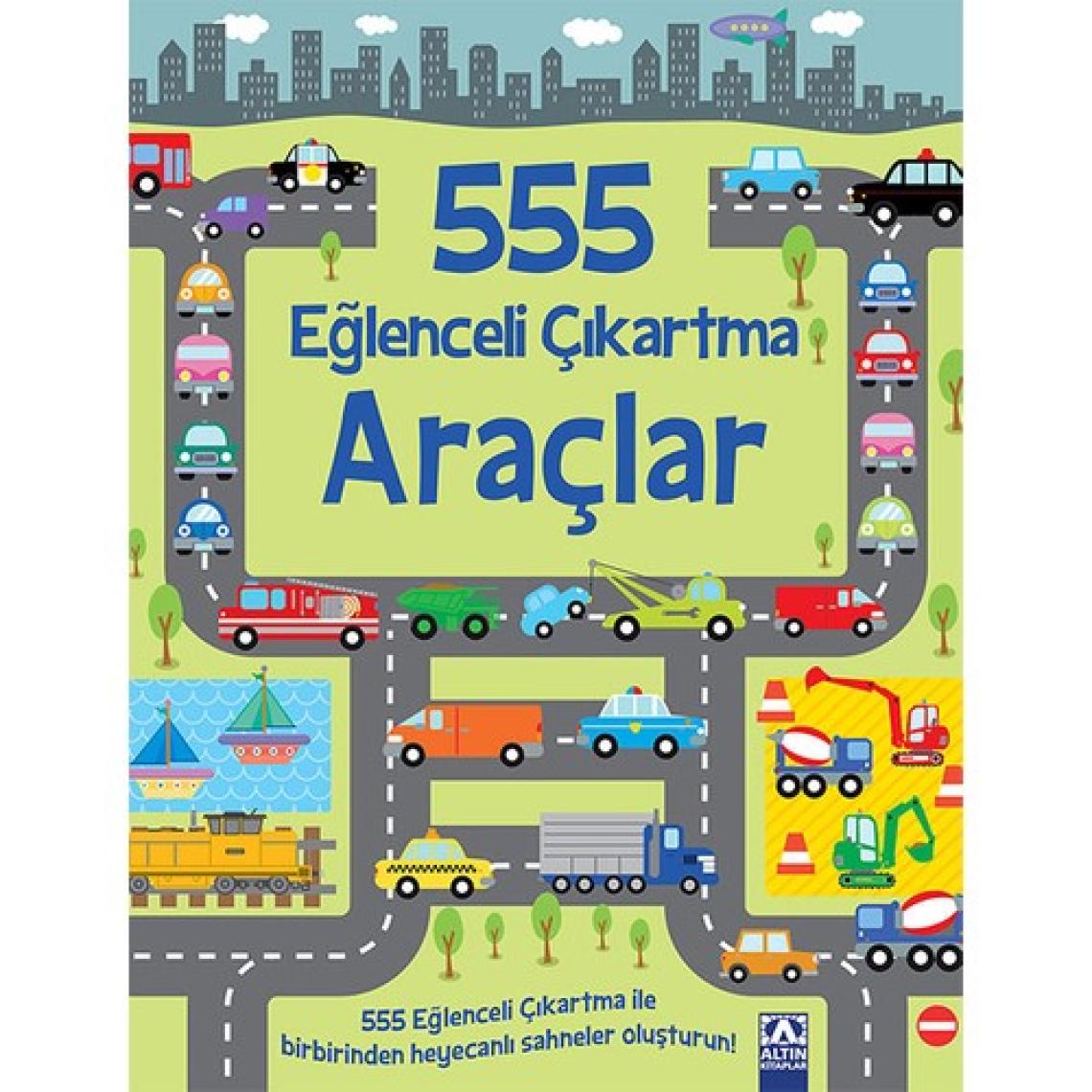 555 Eğlenceli Çıkartma - Araçlar