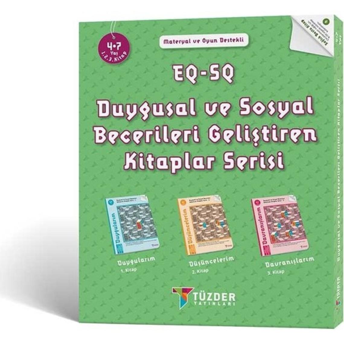 Duygusal ve Sosyal Becerileri Geliştiren Kitaplar Seti (Duygularım, Düşüncelerim, Davranışlarım)  (4 - 7 Yaş)