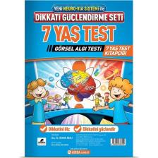 Adeda Yayıncılık Dikkati Güçlendirme Seti Görsel Algı Testi (7 Yaş) - Osman Abalı
