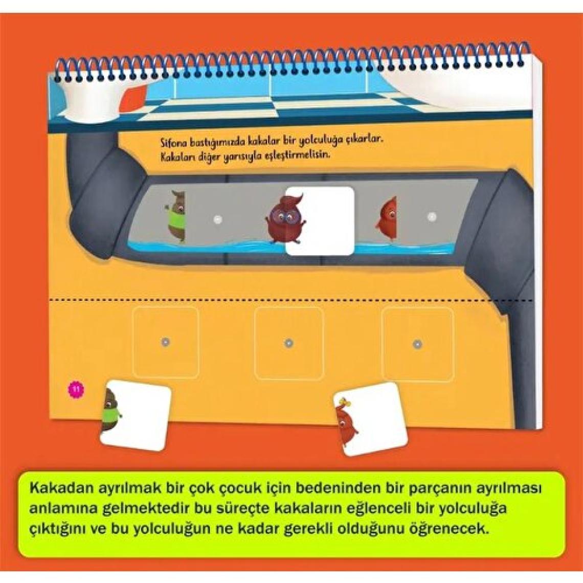 Yükselen Zeka Cırt Cırtlı Tuvalet Eğitimi Kitabım