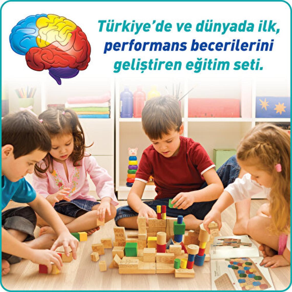 Adeda Yayıncılık Dikkati Güçlendirme Seti Plus 11 Yaş (112 Ahşap Materyal + 3 Kitap Takım) - Osman Abalı