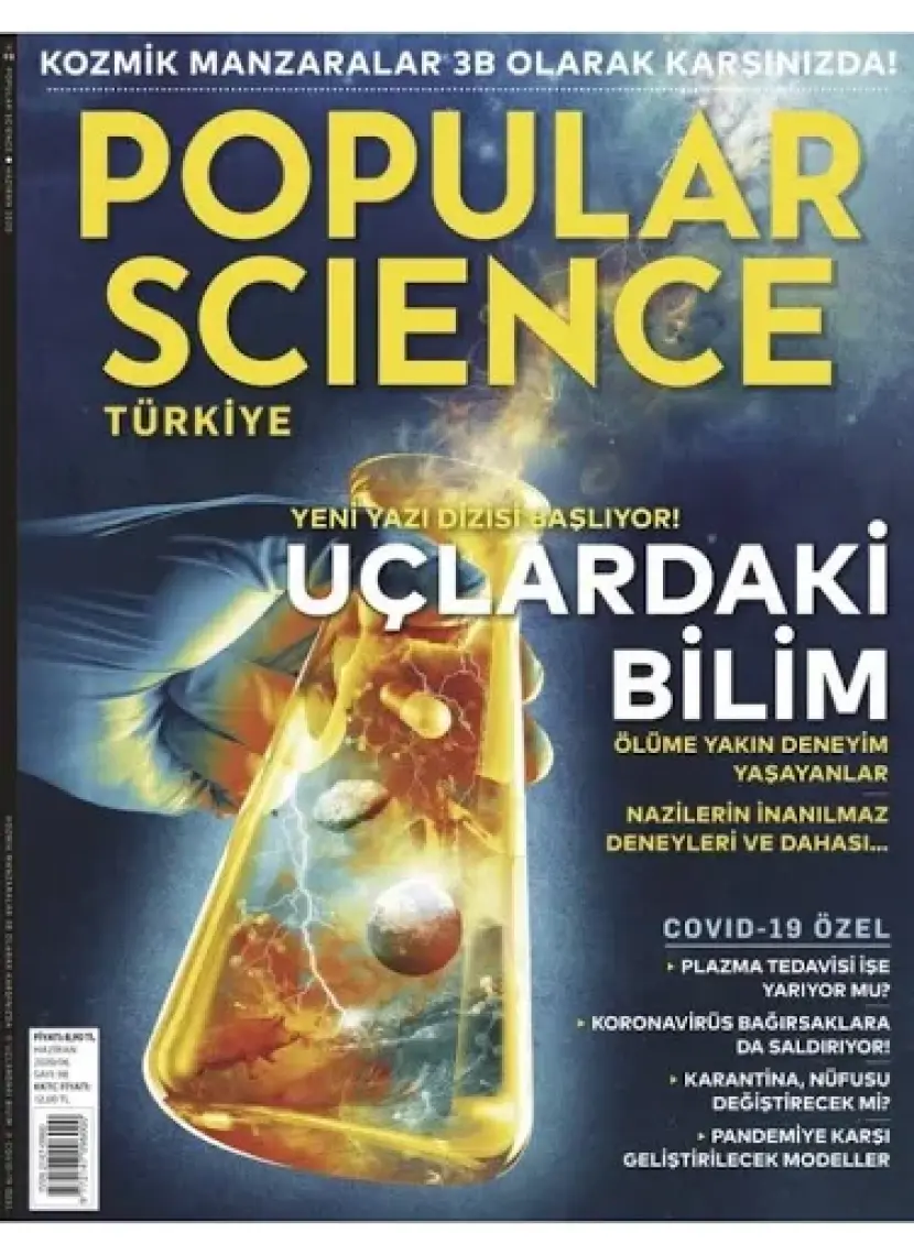 Popular Science Dergisi Yıllık Abonelik (6 Sayı)