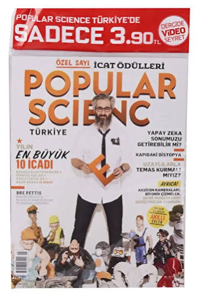 Popular Science Dergisi Yıllık Abonelik (6 Sayı)