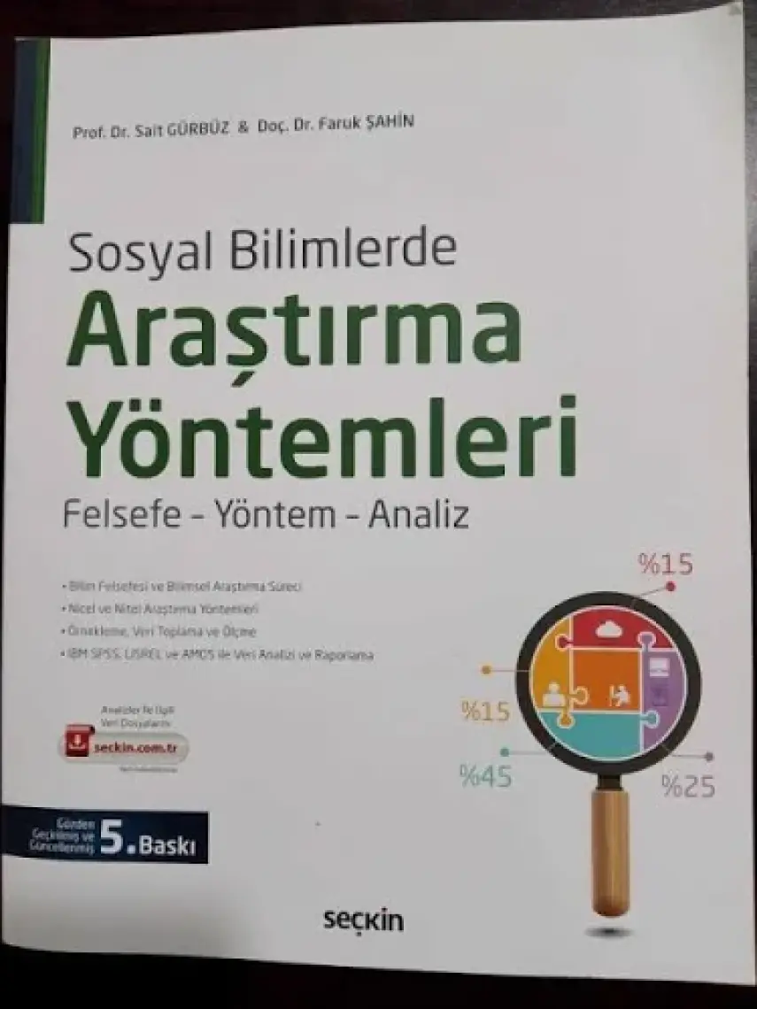Sosyal Bilimlerde Araştırma Yöntemleri
