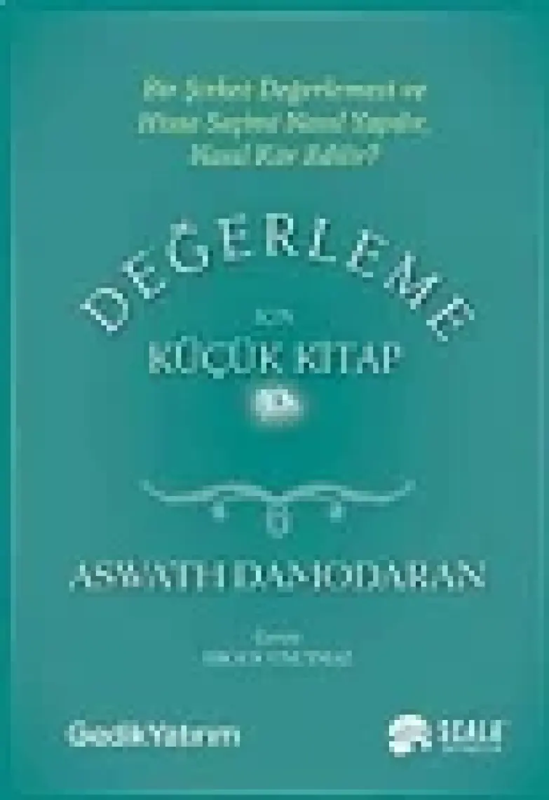 Değerleme Için Küçük Kitap - Aswath Damodaran 9786257191203