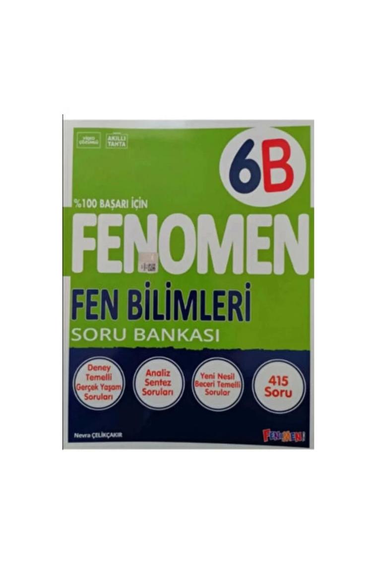 Gama 6. Sınıf Fenomen Fen Bilimleri B Soru Bankası