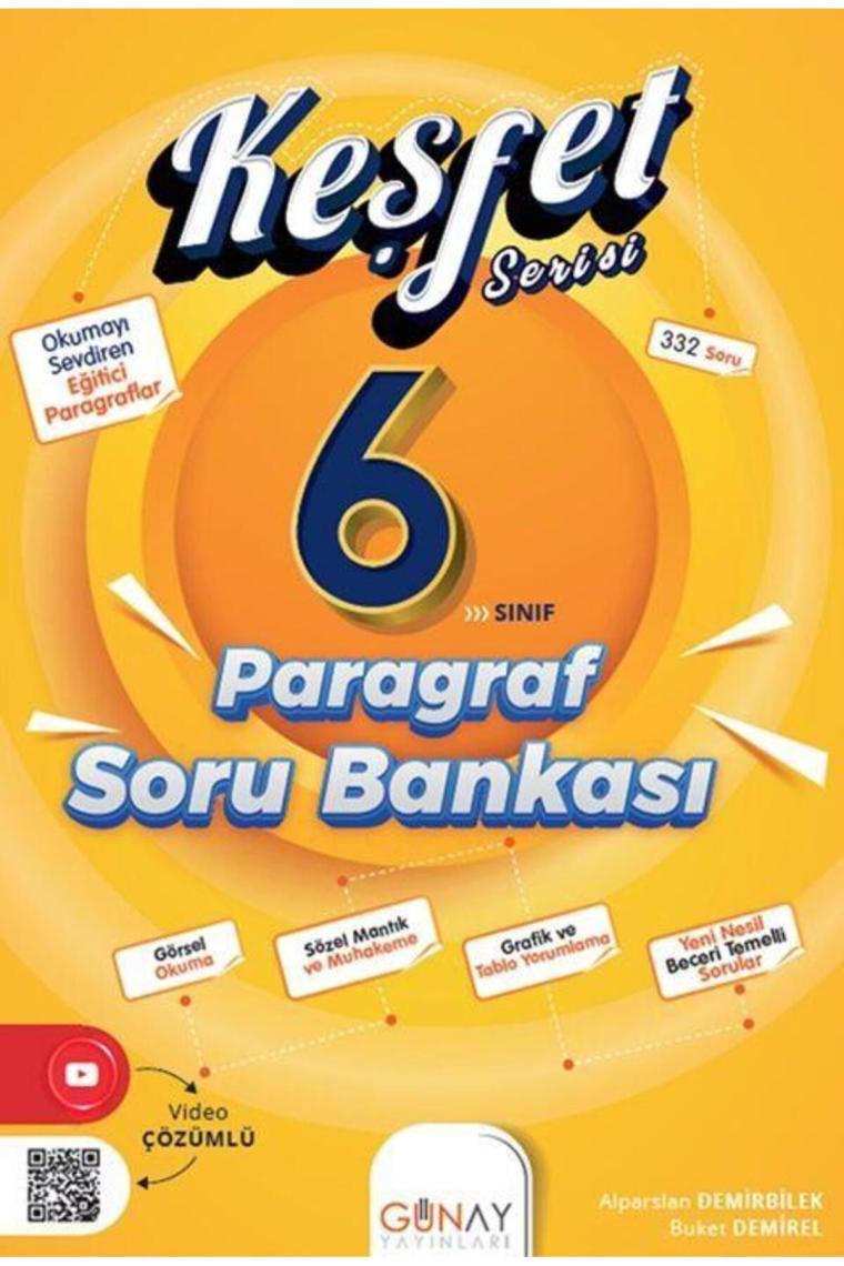 6. Sınıf Paragraf Keşfet Soru Bankası