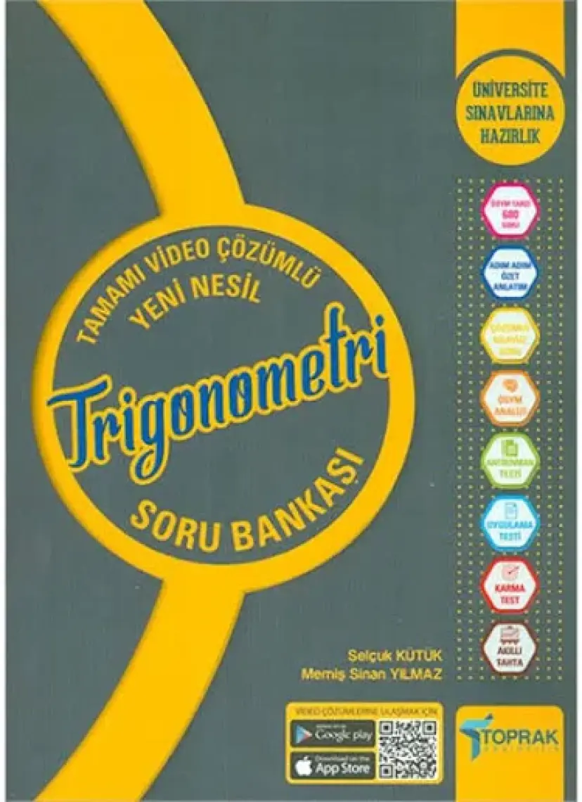 Toprak 2024 Ayt Trigonometri Soru Bankası