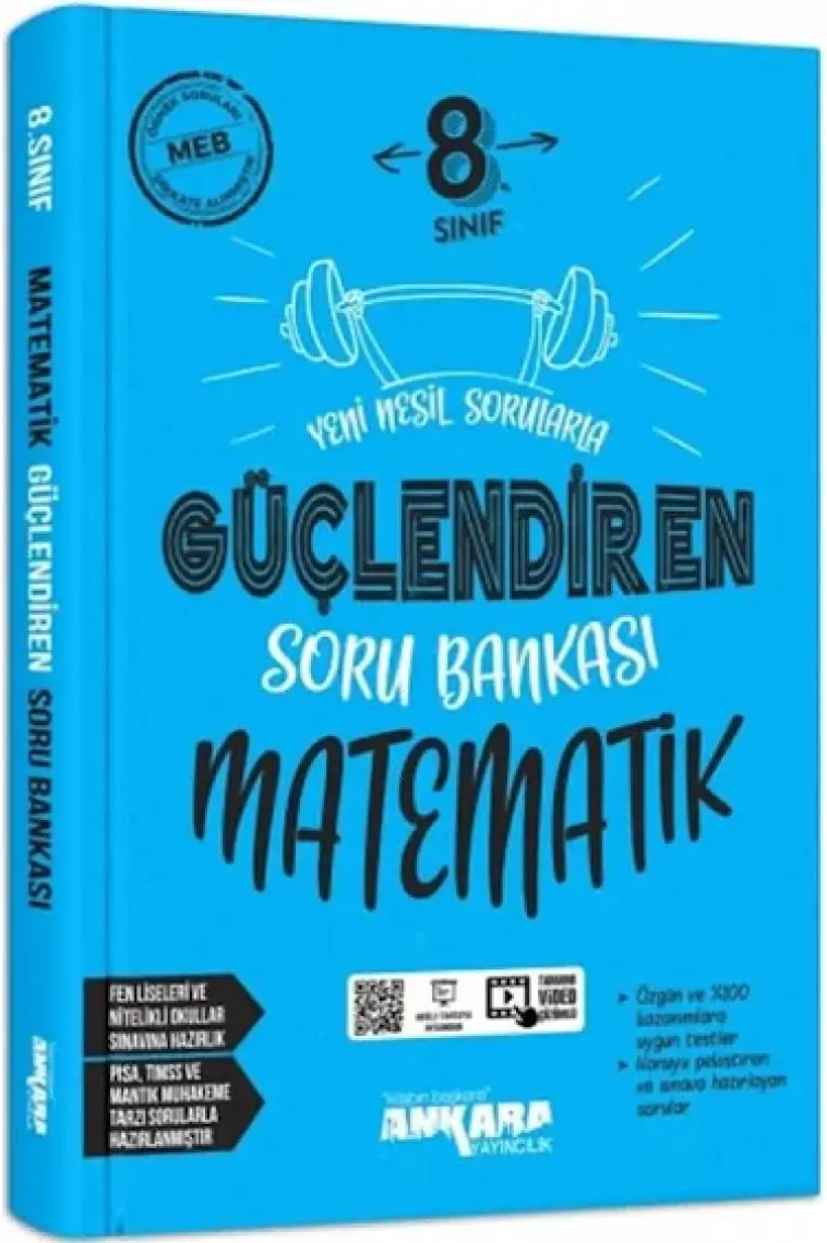Ankara Yayıncılık 8. Sınıf Güçlendiren Matematik Soru Bankası