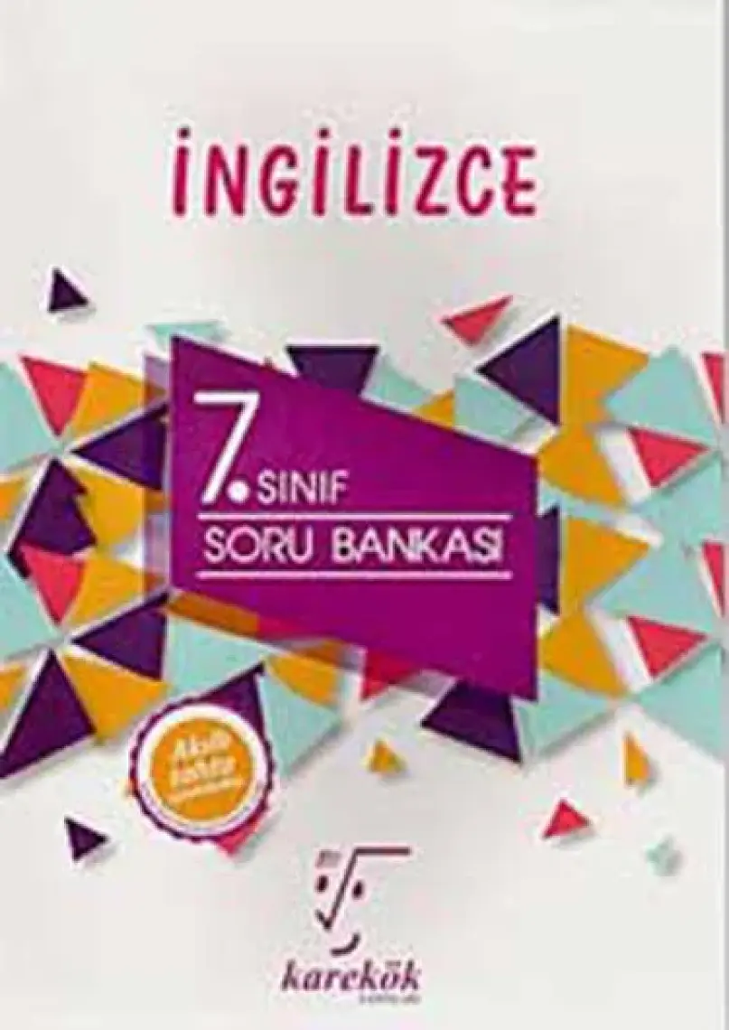 Yeni Müf. Karekök Yayınları Güncel 7.Sınıf İngilizce Soru Bankası