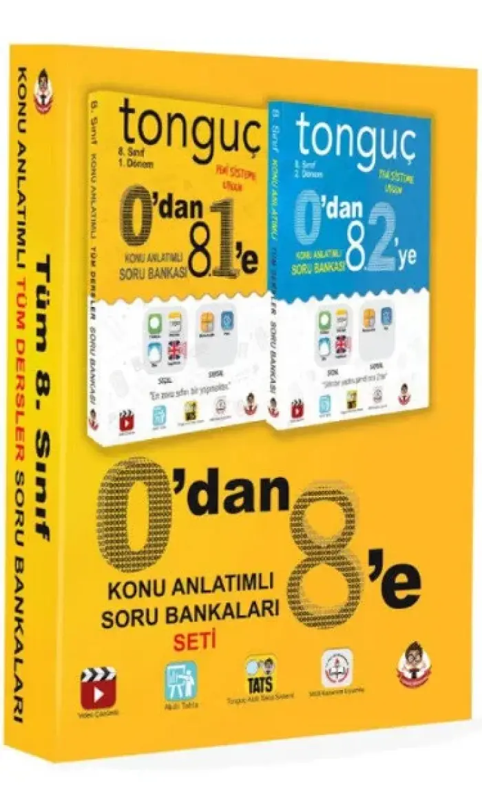 8. Sınıf 0'dan 8'e Hazırlık Seti