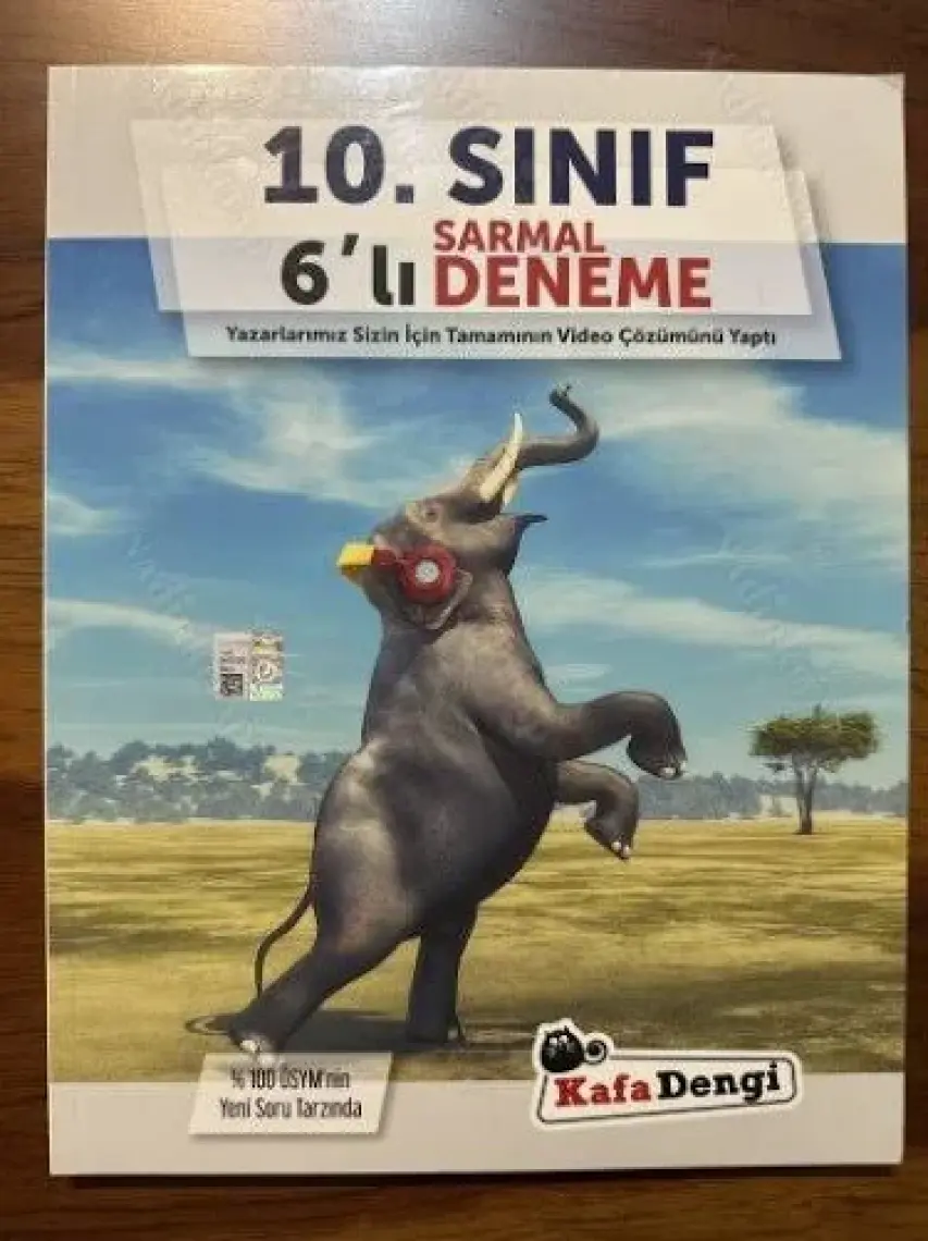 10. Sınıf Sarmal Video Çözümlü 6 Deneme / Kolektif / Kafa Dengi Yayınları / 9786052217771