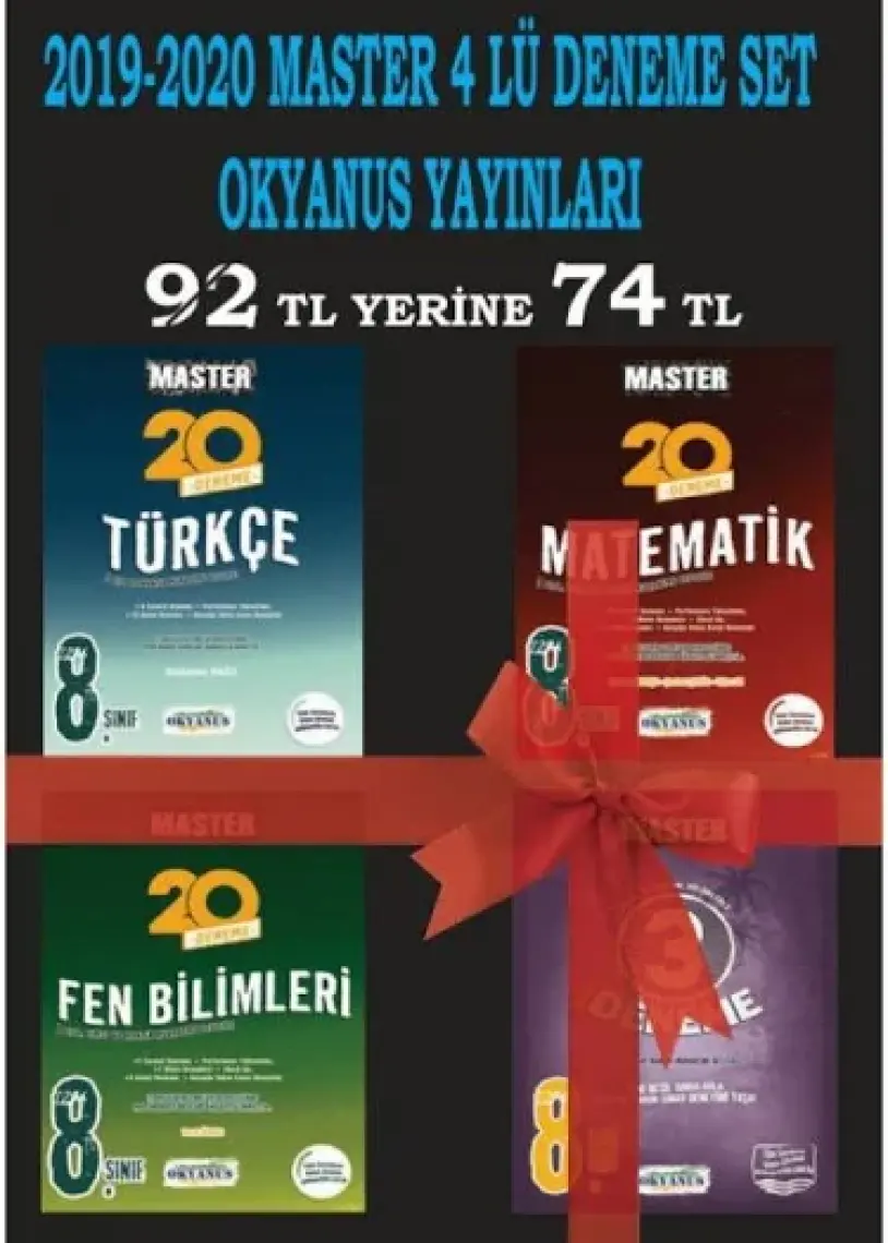 8. Sınıf Türkçe Master 20 Denemesi