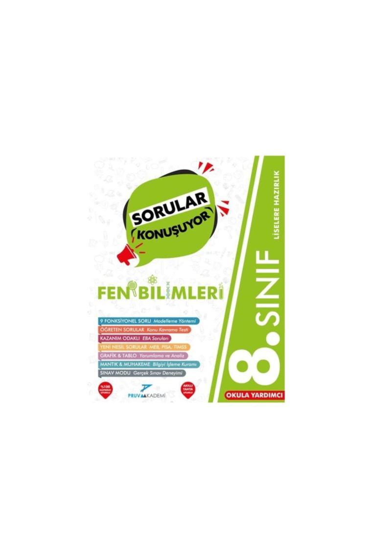 8. Sınıf Fen Bilimleri Sorular Konuşuyor Soru Bankası