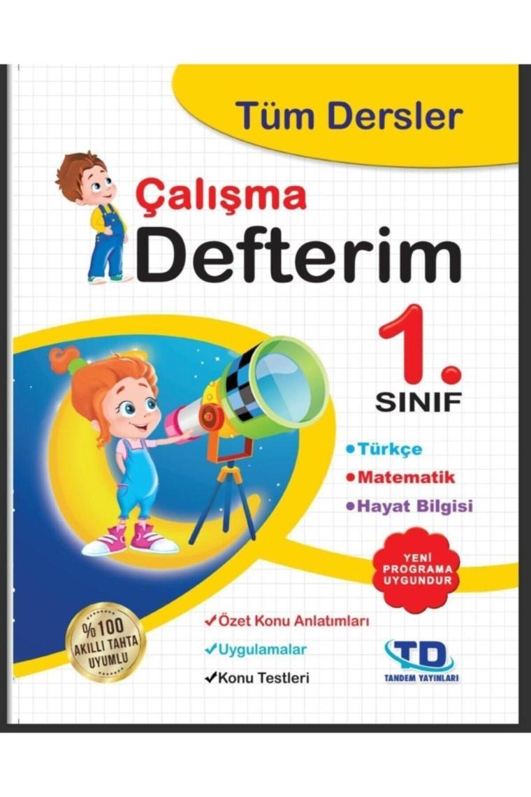 Tandem 1.sınıf Tüm Dersler Çalışma Defterim (degerkitap)