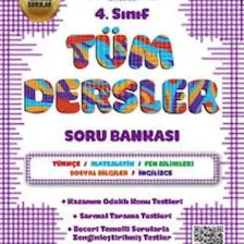 BİLFEN 4. SINIF TÜM DERSLER SORU BANKASI	 YENİ KAPAK