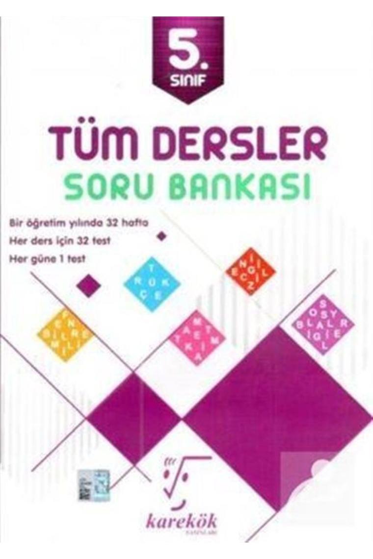 5.sınıf Tüm Dersler Soru Bankası