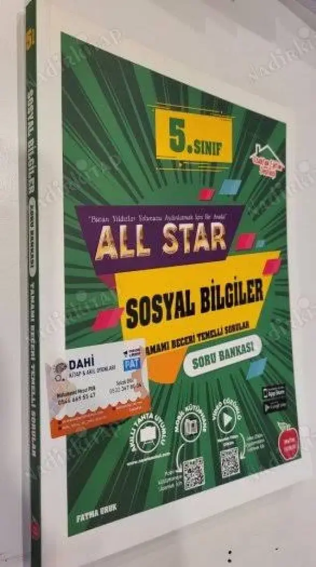7. Sınıf Sosyal Bilgiler All Star Soru Bankası
