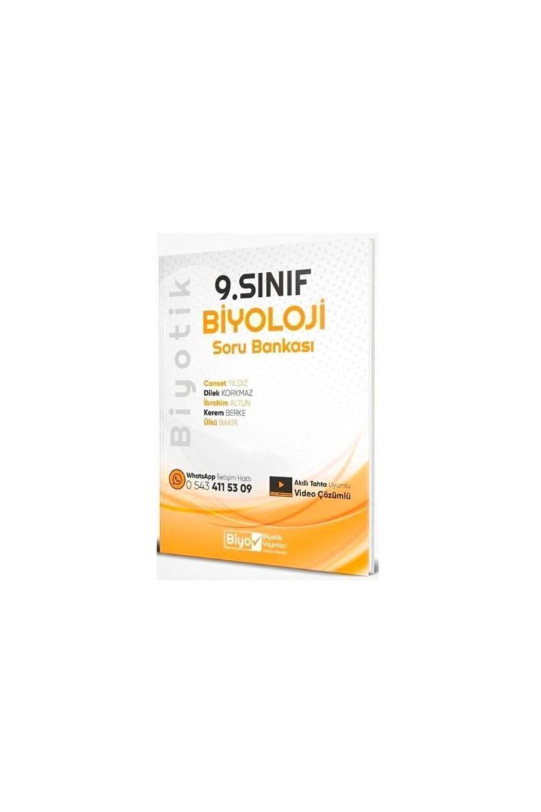 9. Sınıf Soru Bankası Biyoloji 2021