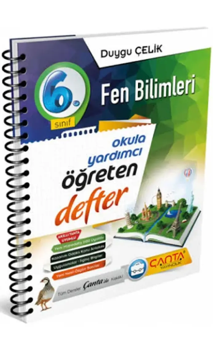 6.sınıf Fen Bilimleri Yeni Nesil Öğreten Defter