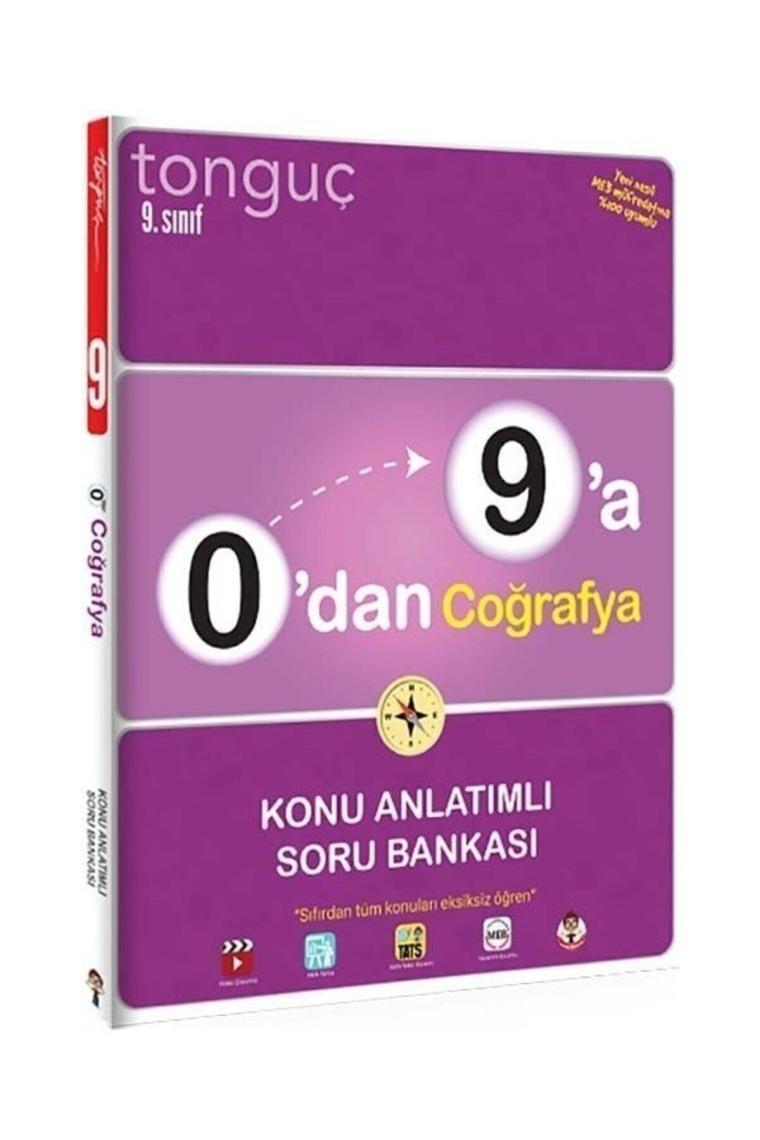 Tonguç 9. Sınıf 0 dan 9 a Coğrafya Konu Anlatımlı Soru Bankası Tonguç Akademi