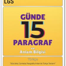 Lgs Günde 15 Paragraf Ve Anlam Bilgisi Soru Bankası -